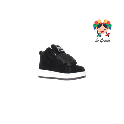 630 PICHUS Negro Blanco Dakar Tenis Casual para Bebé