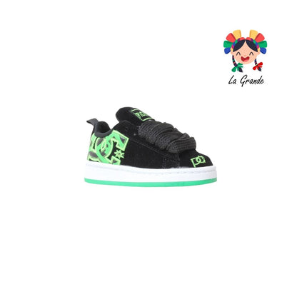 635 PICHUS Negro Verde Dakar Tenis Casual para Niña