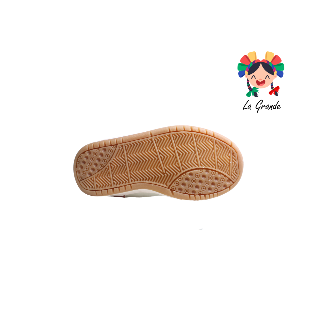 6481 CD SHOES Rosa Bco Nude Tenis Casual para Niña