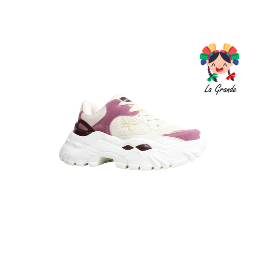 7240 MAKKENA Hueso Rosa Tenis Casual para Dama