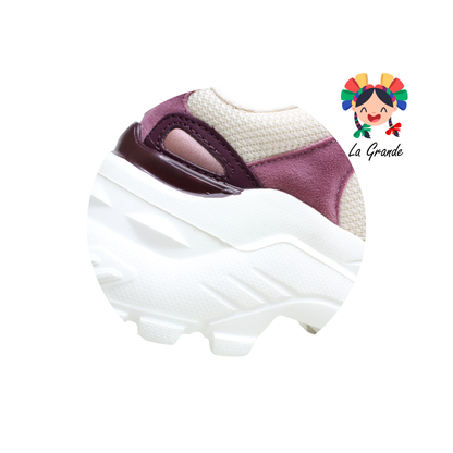 7240 MAKKENA Hueso Rosa Tenis Casual para Dama