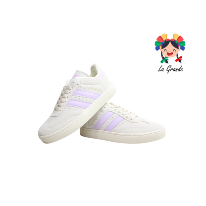 800 LERMI Latte Lila Sint Tenis Escolar para Niña y Dama