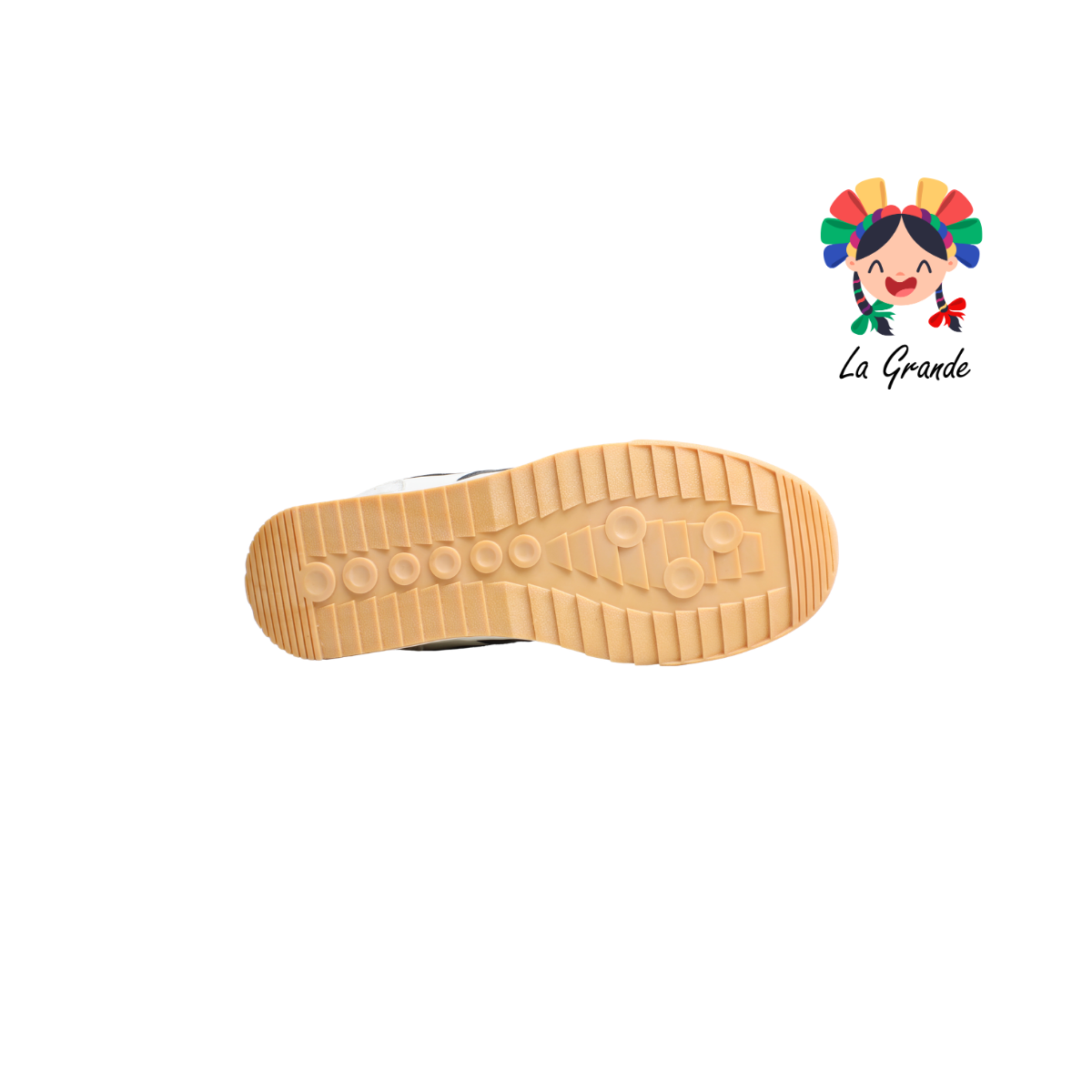 091 ACUR-ST Latte Negro Tenis Casual para Dama y Joven