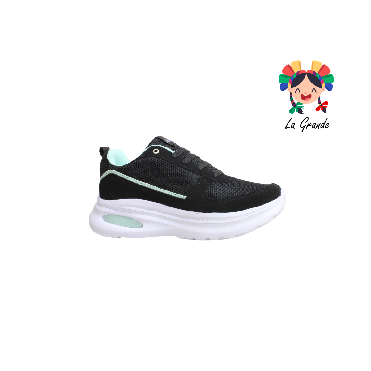 860 SPEIS10 Negro Menta Tenis Deportivo con Válvula para Dama