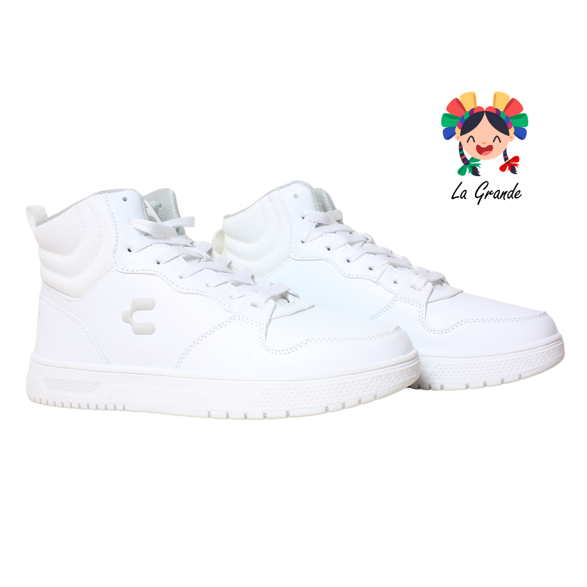 1038120005 CHARLY Blanco Blanco Tenis Casual para Caballero