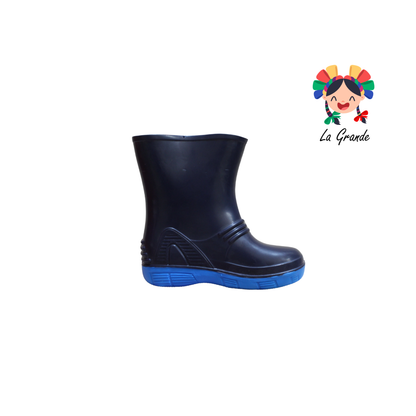 Walter BBG Marino Bota de Hule para Niño