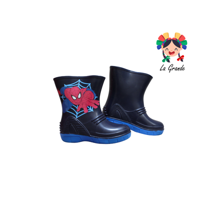 Walter BBG Marino Bota de Hule para Niño
