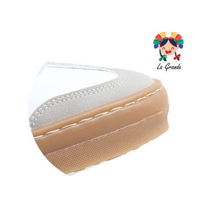 6725 DOGI Bco Nairobi Mno Piel Tenis Casual para Dama y Joven
