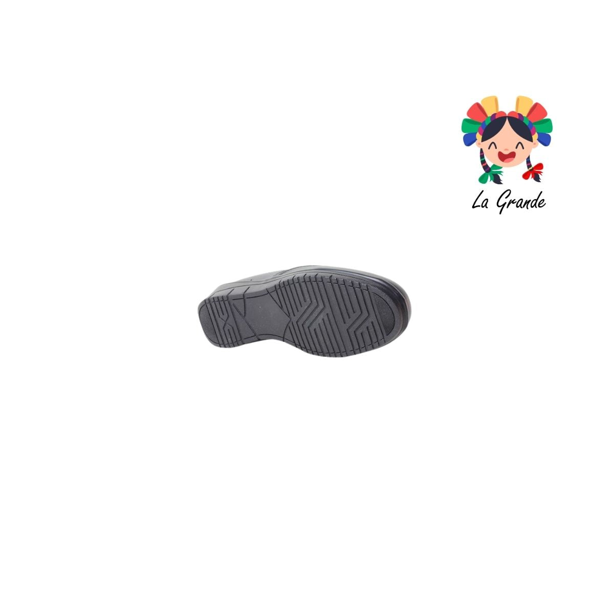 672 VARENKA Negro Piel Zapato Casual para Dama