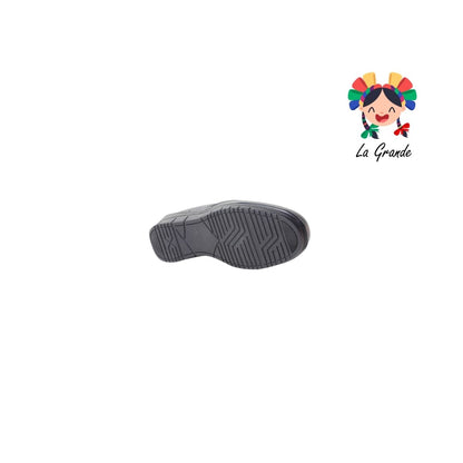 672 VARENKA Negro Piel Zapato Casual para Dama