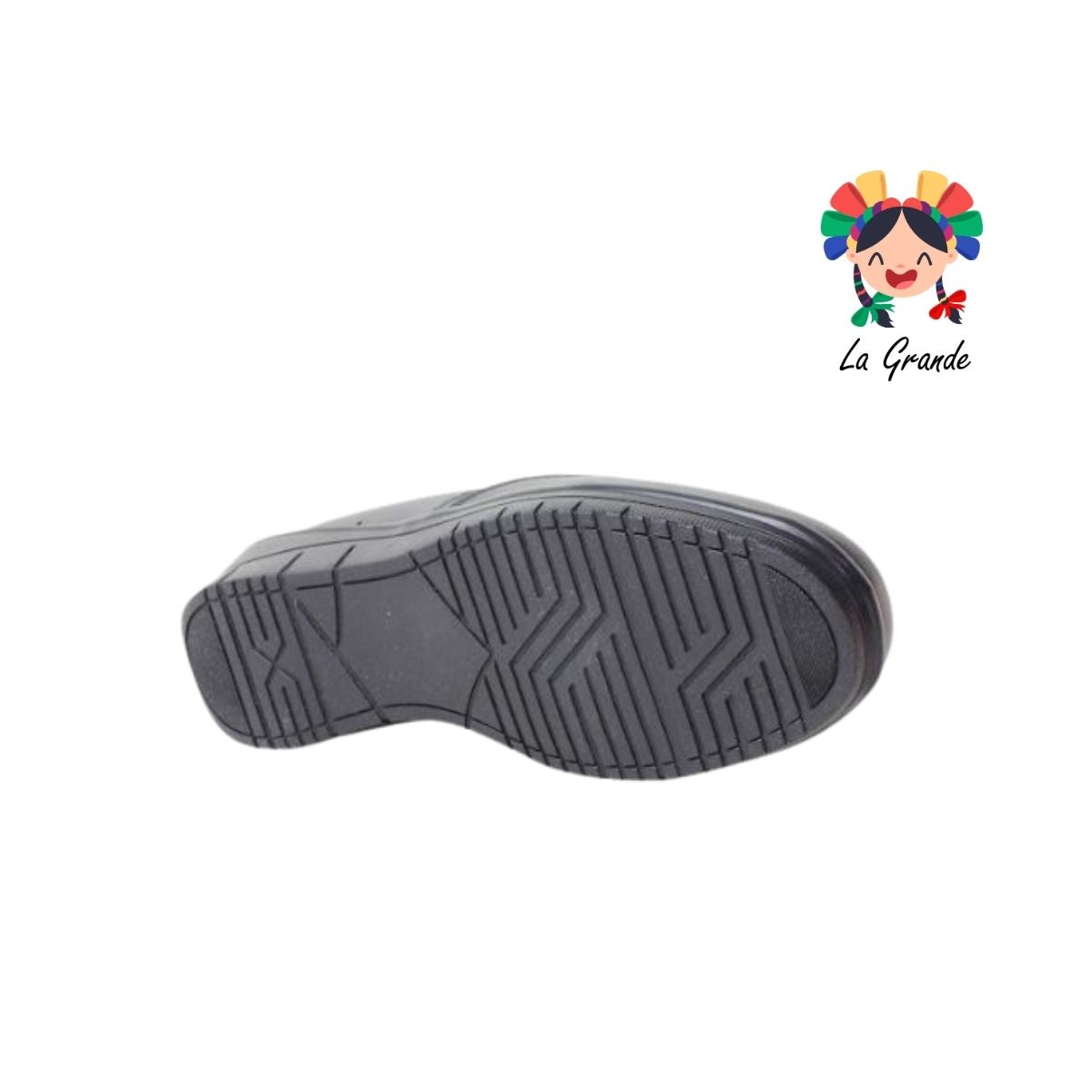 672 VARENKA Negro Piel Zapato Casual para Dama