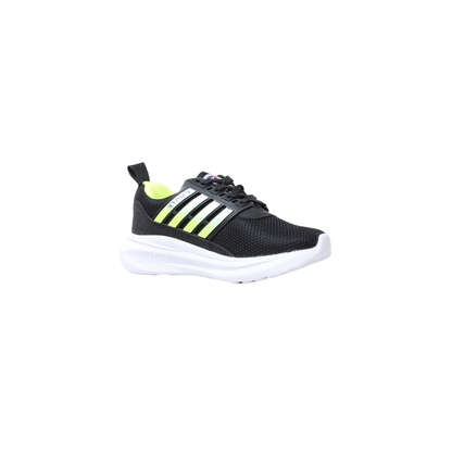 676 YEDIS Negro Neon Tenis Deportivo para Niña y Niño