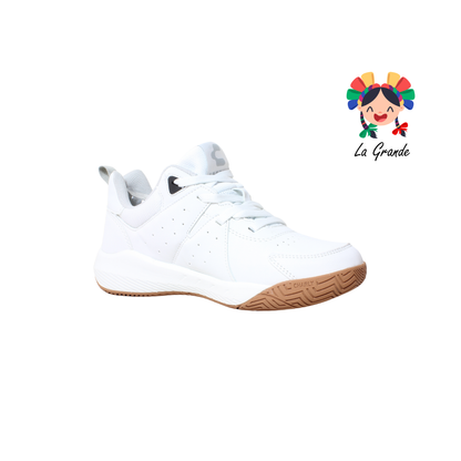 1086727001 CHARLY Blanco Tenis Casual para Dama, Joven y Caballero