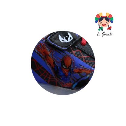 35-A SPACE BOYS Negro Rojo Sint Tenis Casual con Luz Led para Niño