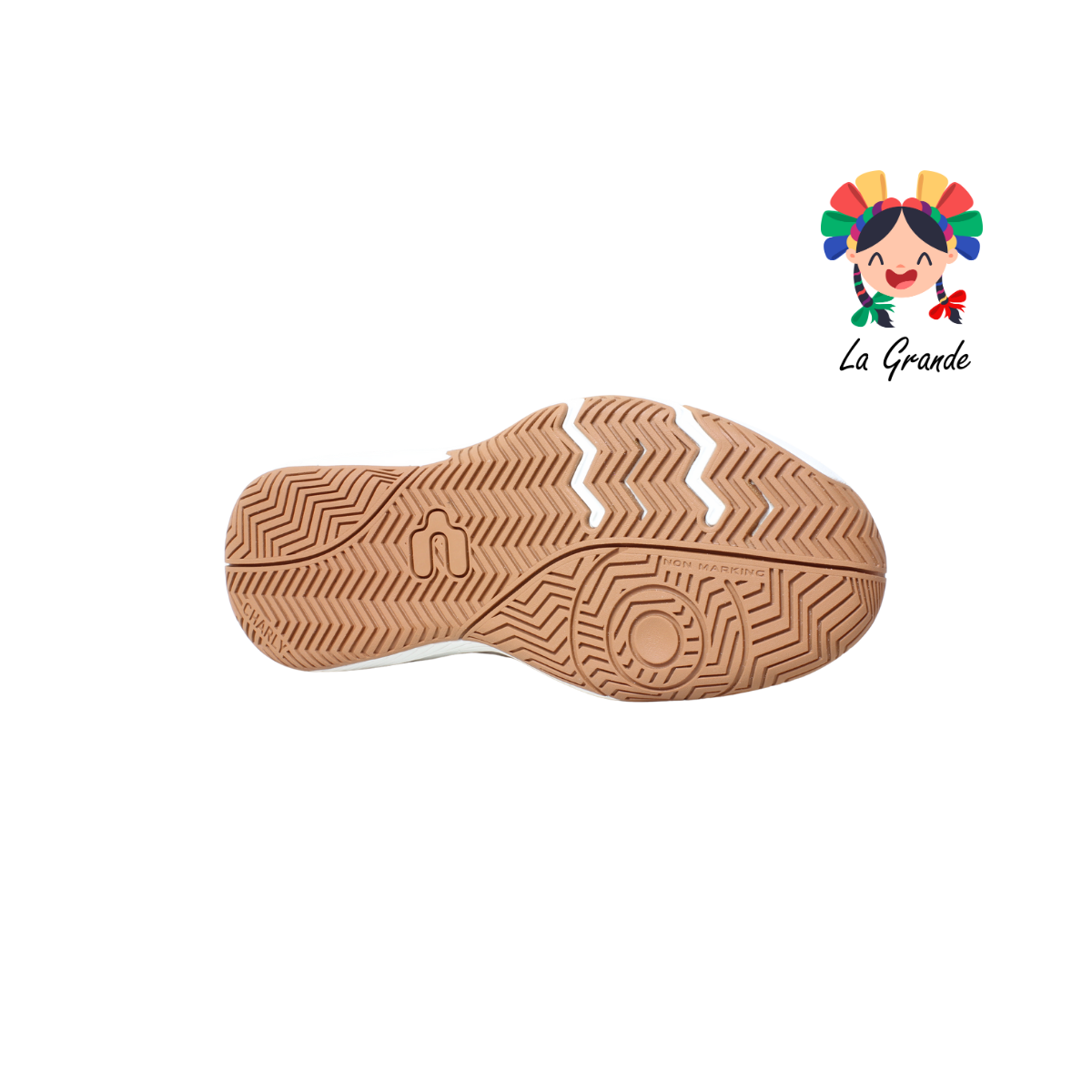 1086727001 CHARLY Blanco Tenis Casual para Dama, Joven y Caballero