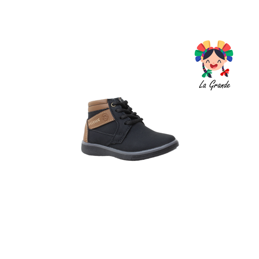 6959 RODRISAN Negro Camel Sint Volcano Bota Casual para Bebé