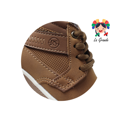 6959 RODRISAN Tan Sint Volcano Bota Casual para Bebé
