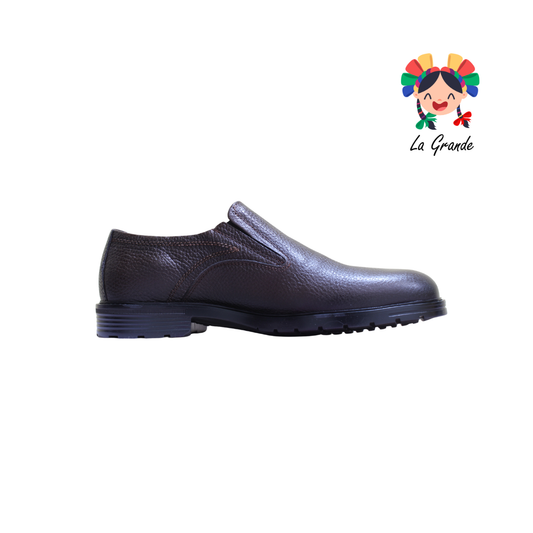 OCHO18-12 VIAKENTTO Brandy Piel Zapato Casual para Caballero