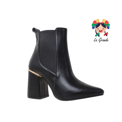 7003 WILDCAT Negro Napa Bota Casual para Dama