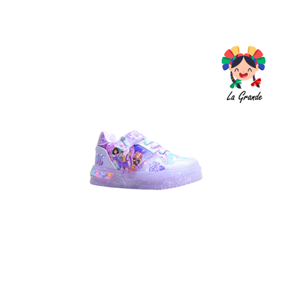 700 HUNTRI ON KIDS Lila Multicolor Sint Tenis con Luces Led para Bebé y Niña