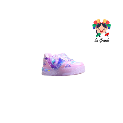 700 HUNTRI ON KIDS Rosa Multicolor Sint Tenis con Luces Led para Bebé y Niña
