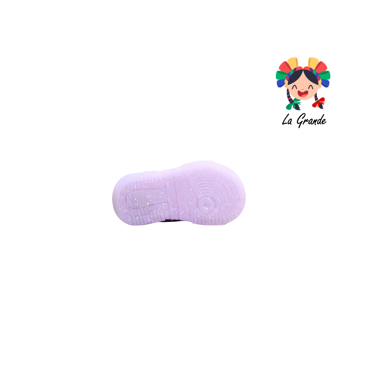 700 HUNTRI ON KIDS Rosa Multicolor Sint Tenis con Luces Led para Bebé y Niña