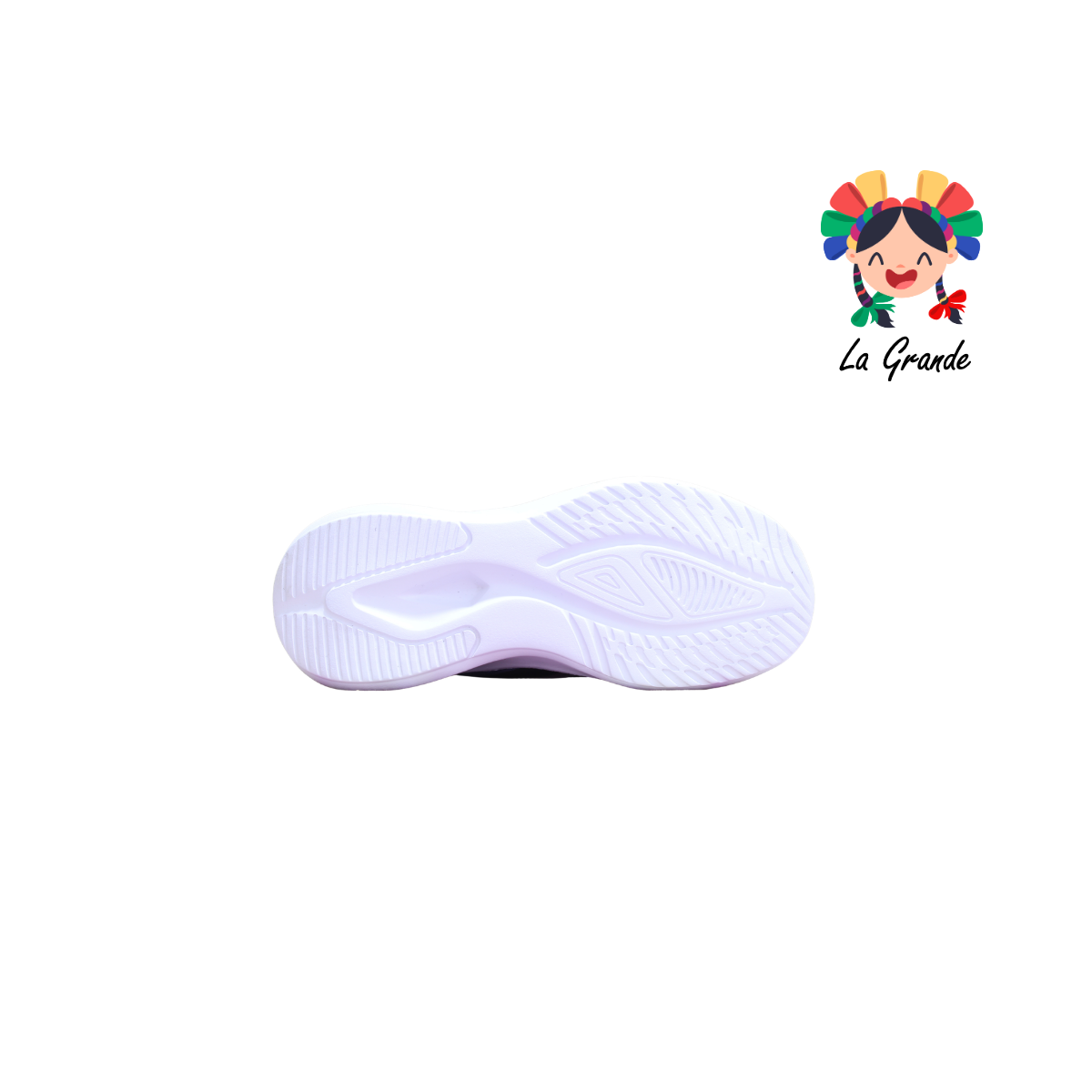 704 H-NEGRO Negro Lila Tenis Deportivo con Válvula para Dama