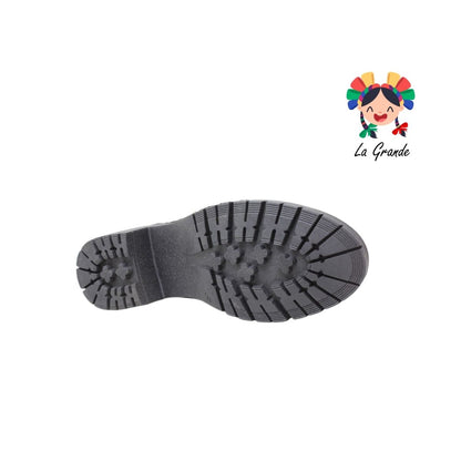 704 YUL Negro Prisco Bota para Dama