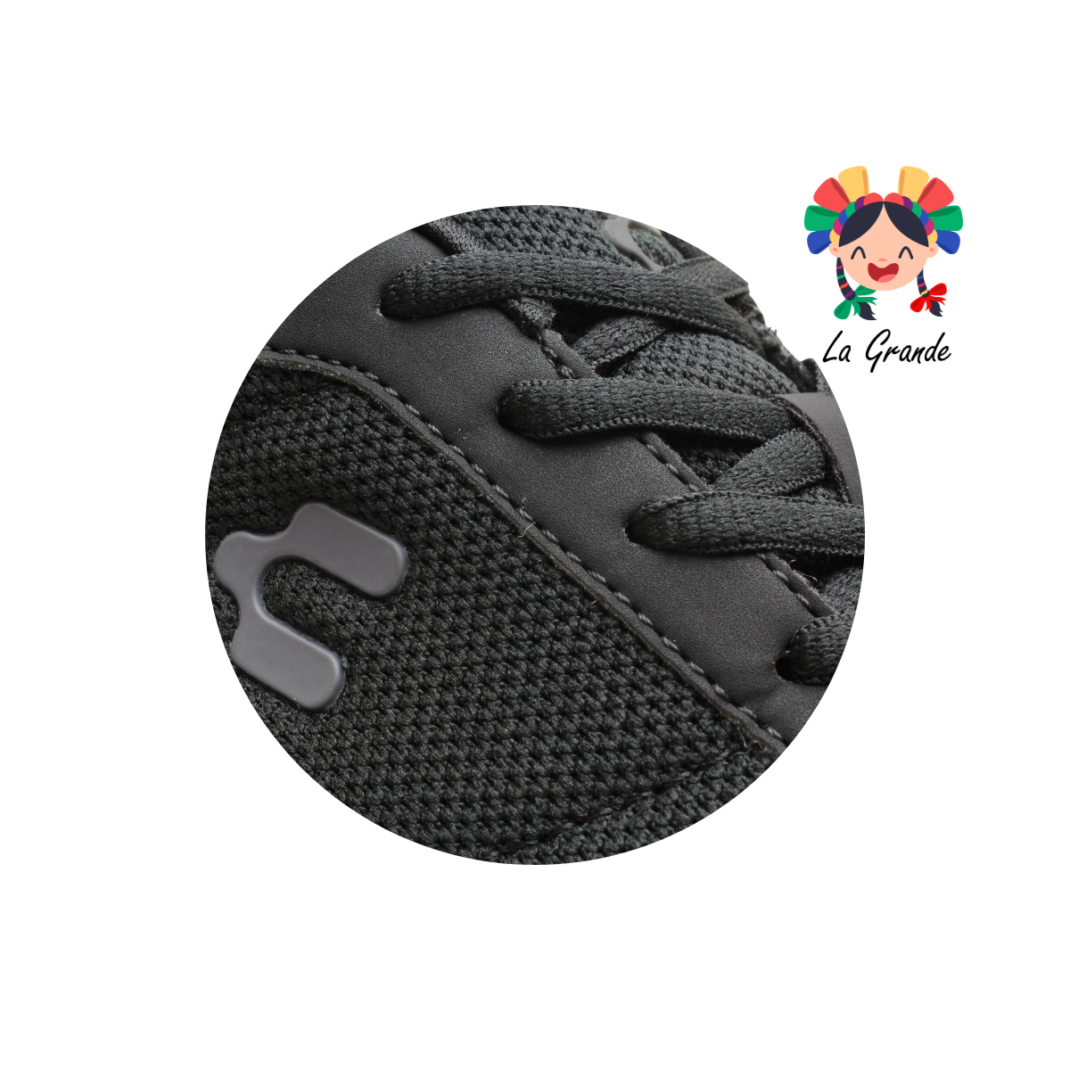 1043153 CHARLY Negro Negro Tenis Deportivo para Dama y Joven