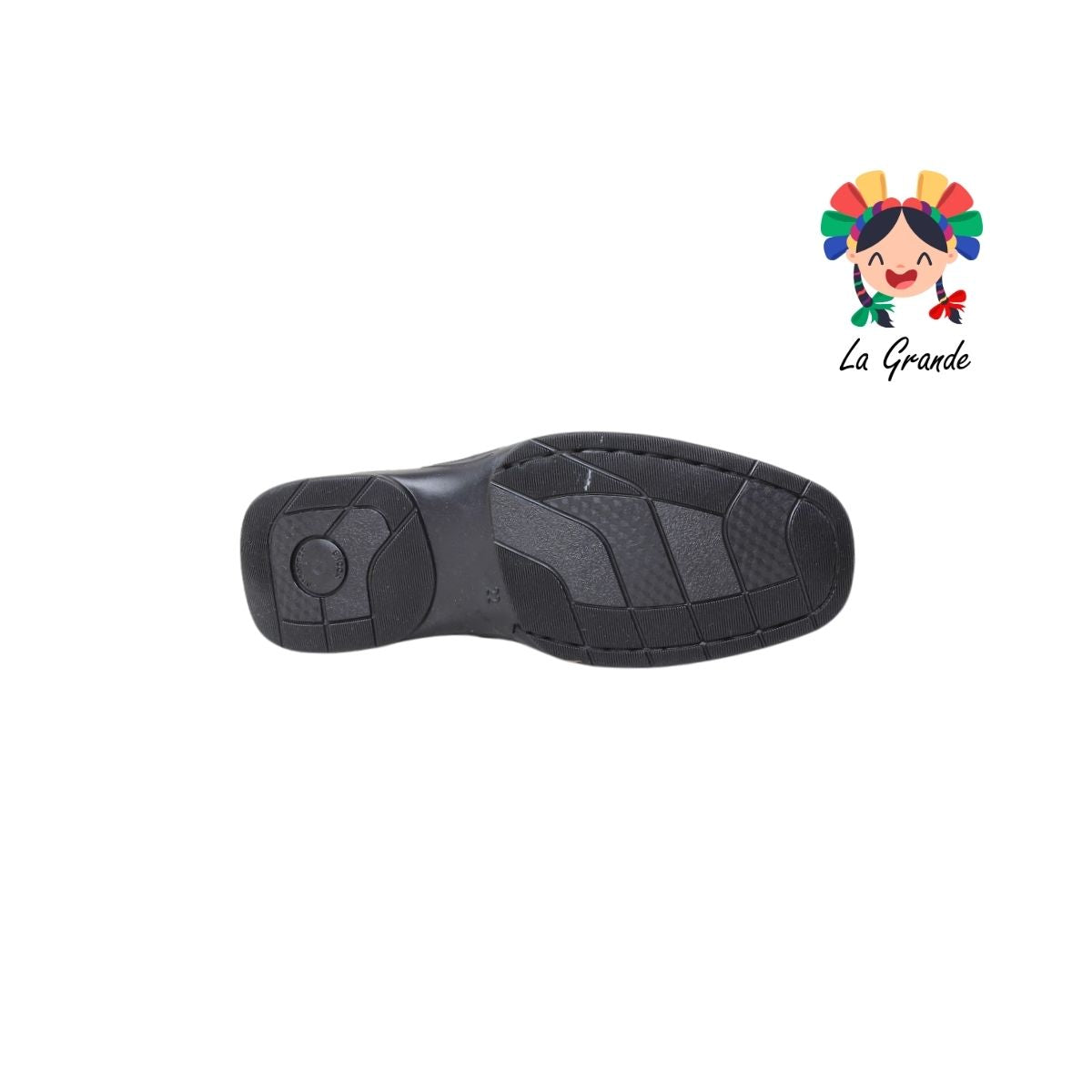 710 BUGATY SHOES Negro Sintético Zapato Escolar para Joven