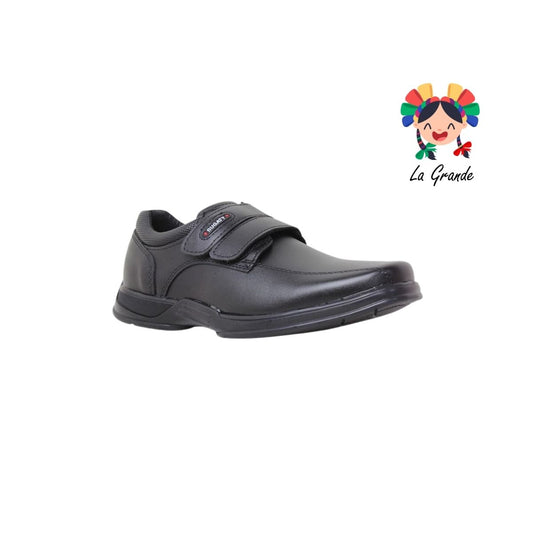 710 BUGATY SHOES Negro Sintético Zapato Escolar para Joven