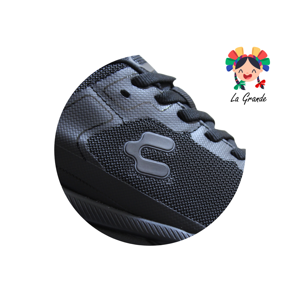 1087623 CHARLY Negro Negro Deportivo para Caballero
