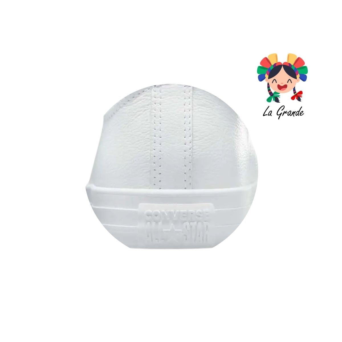 CHUCK TAYLOR CONVERSE Blanco Piel Tenis para Dama y Joven