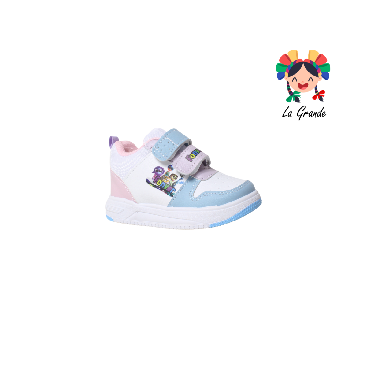 720 FON-VER Cielo Lila Intensam Sint Tenis Casual para Niña y Niño