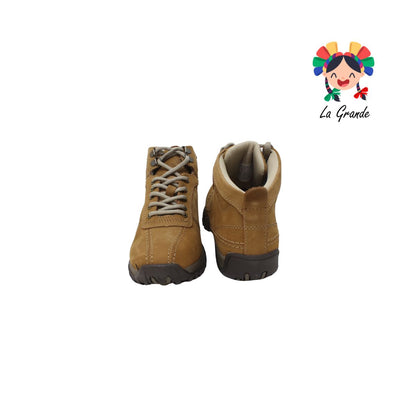 722 ROMANOS Avellana Piel Nobuck Bota Casual para Dama, Joven y Caballero