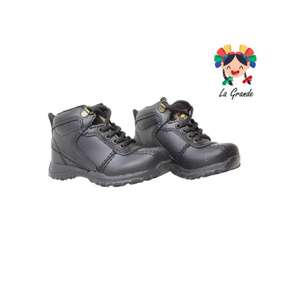 722 SPEEDY Negro Sint Bota Casual para Niña, Niño, Joven, Dama y Caballero