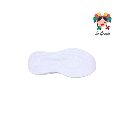 7250 SCARE Negro Blanco Tenis Deportivo para Dama