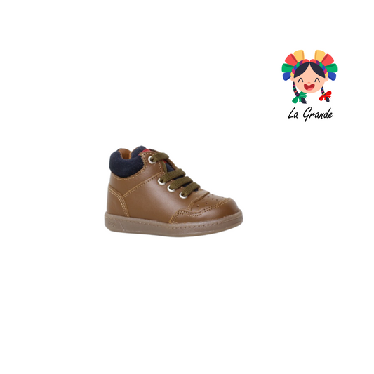 7284 DOGI Camel Piel Zapato Casual para Bebé