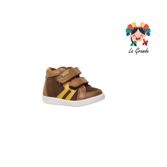 7296 DOGI Camel Zapato Tipo Bota para Bebé y Niño
