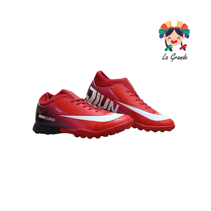 2058M JUNION Rojo Ngo Bco Sintético Tenis de Fútbol Rápido para Caballero (copia)