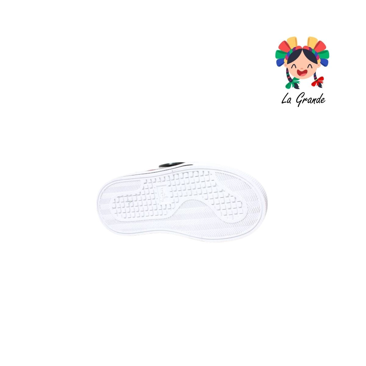 730 VANPI Oso Negro Sintético Tenis Casual para Niña y Niño