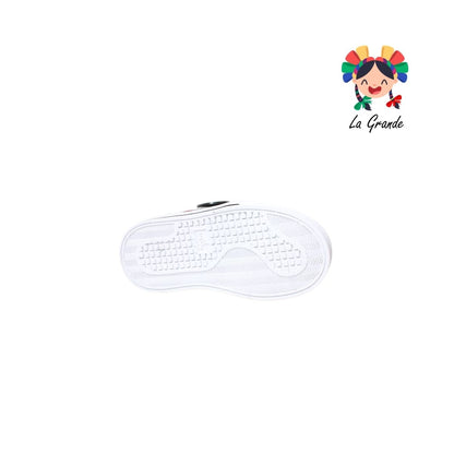 730 VANPI Oso Negro Sintético Tenis Casual para Niña y Niño