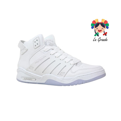 730 WALKQUIR Blanco Cristal Tenis Casual para Caballero