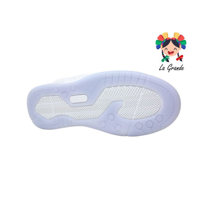730 WALKQUIR Blanco Cristal Tenis Casual para Caballero