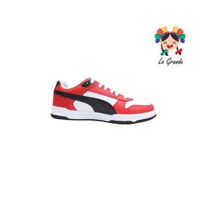 7320 PUMA Bco Ngo Rojo Tenis Importado Original para Caballero