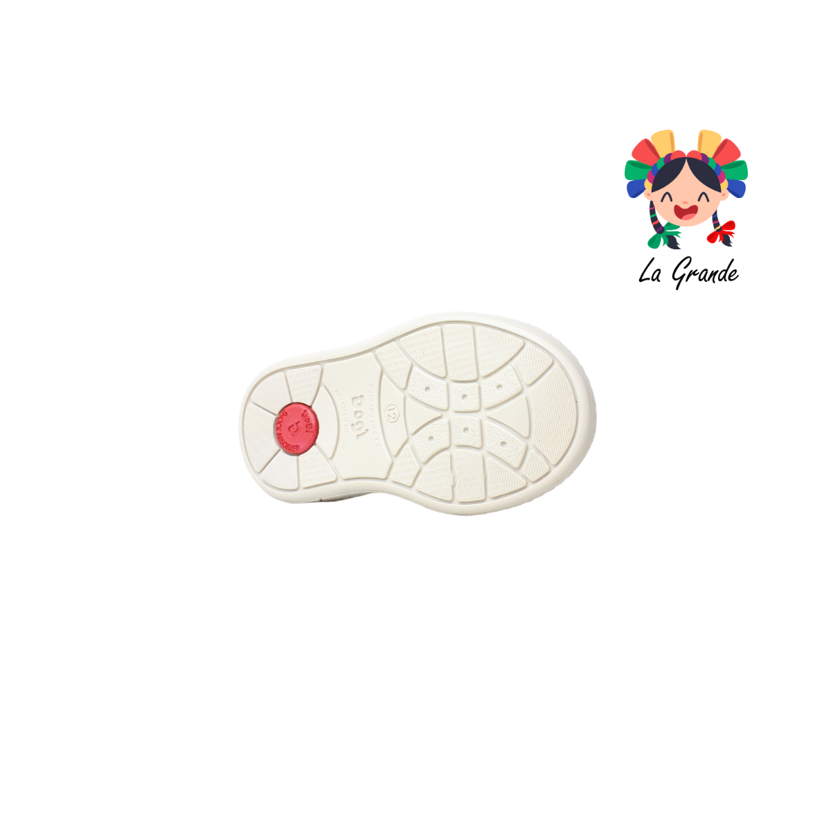 7351 DOGI Crema Piel Zapato tipo Bota para bebé
