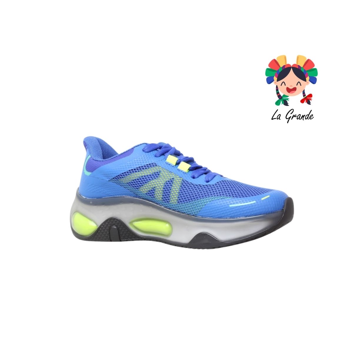 7360 MAKKENA Rey Ama Neón Tenis Deportivo para Dama y Jóven