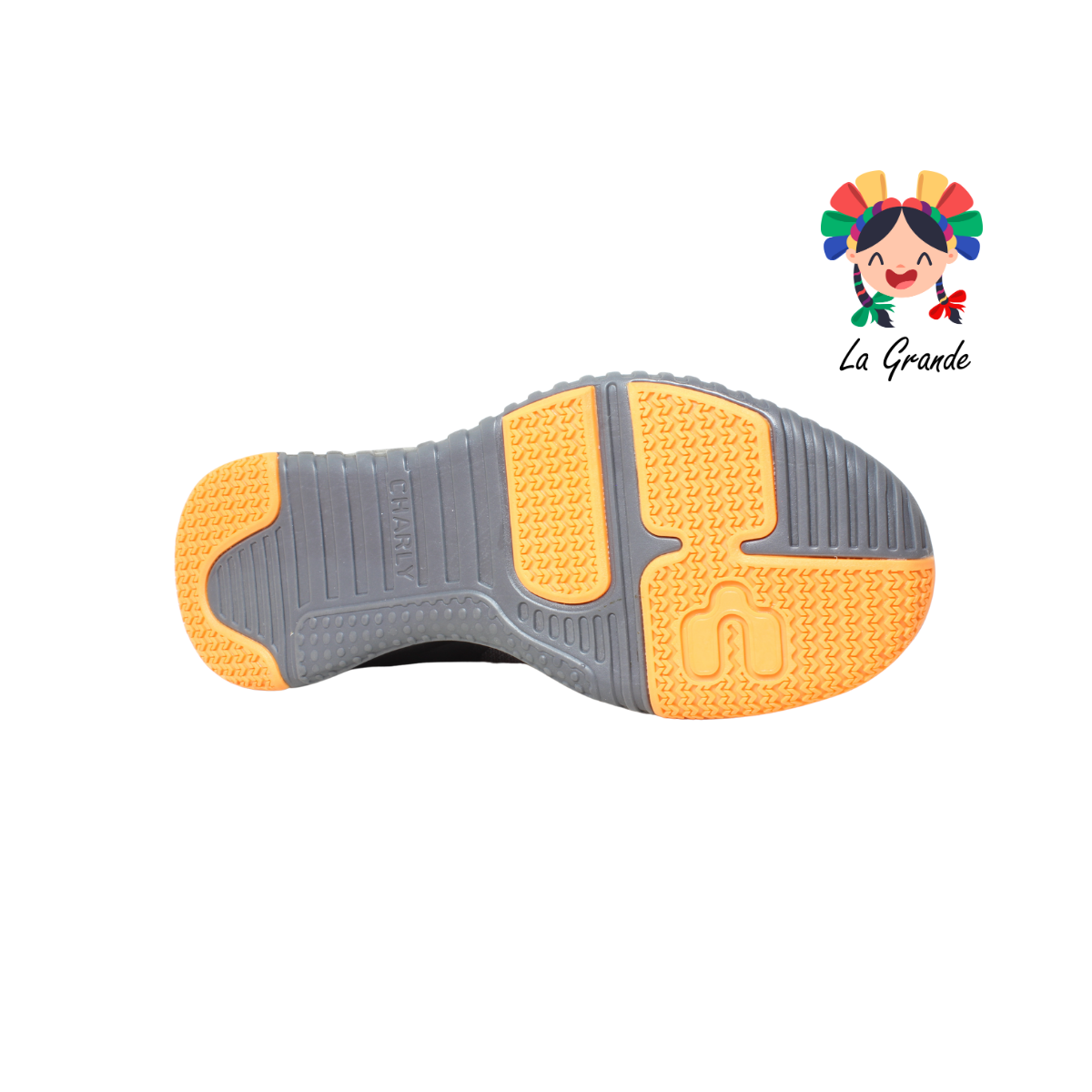1086178001 CHARLY Oxford Naranja Tenis Deportivo para Caballero