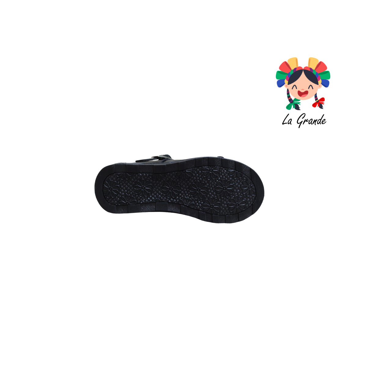 1934 MUJER BONITA Negro Charol Zapato Escolar para Niña