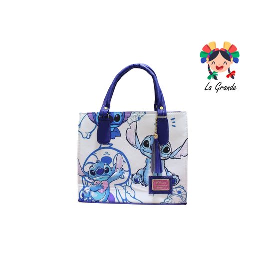 038 STICH LUCCIANA Bolsa Bco Rey Casual Cuadrada para Dama